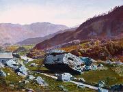 Atkinson Grimshaw, Bowder Stone, Borrowdale